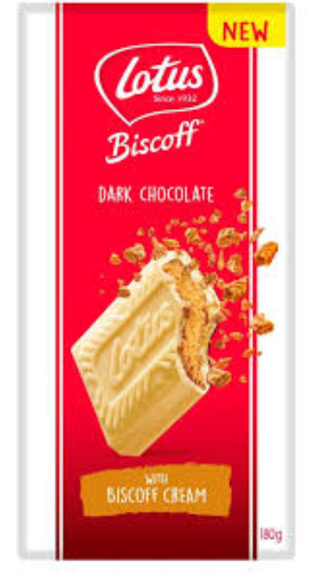 LOTUS WHITE CHOCOLATE BISCOFF CREAM 180G